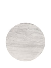 Barker and Stonehouse White Apollo Marble Round Dining Table - Image 5 of 6