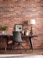 Barker and Stonehouse Brown Modi Reclaimed Wood Desk - Image 1 of 6