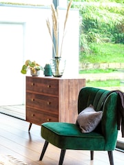 Barker and Stonehouse Brown Modi 3 Drawer Chest of Drawers - Image 1 of 6