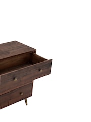 Barker and Stonehouse Brown Modi 3 Drawer Chest of Drawers - Image 5 of 6