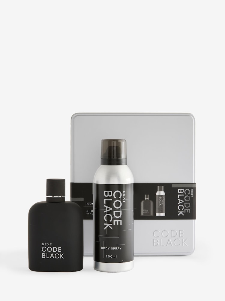 Code Black 100ml Eau De Parfum and 200ml Body Spray Gift Set - Image 1 of 3