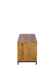 Barker and Stonehouse Brown Yukon Reclaimed Wood TV Unit - Image 5 of 5