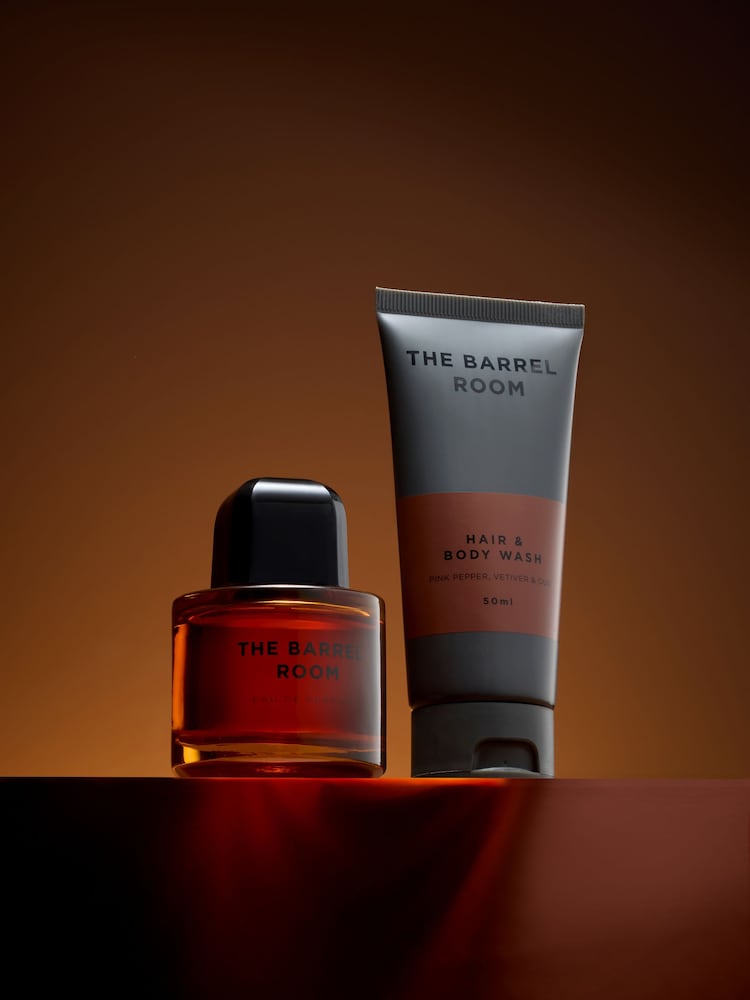 The Barrel Room 30ml Eau de Parfum and 50ml Body Wash Gift Set - Image 3 of 3 The Barrel Room 30ml Eau de Parfum and 50ml Body Wash Gift Set - Image 3 of 3