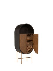 Barker and Stonehouse Brown Betsy Rattan Wine Cabinet - Image 5 of 5