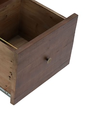 Barker and Stonehouse Brown Modi Reclaimed Wood Filing Cabinet - Image 5 of 6