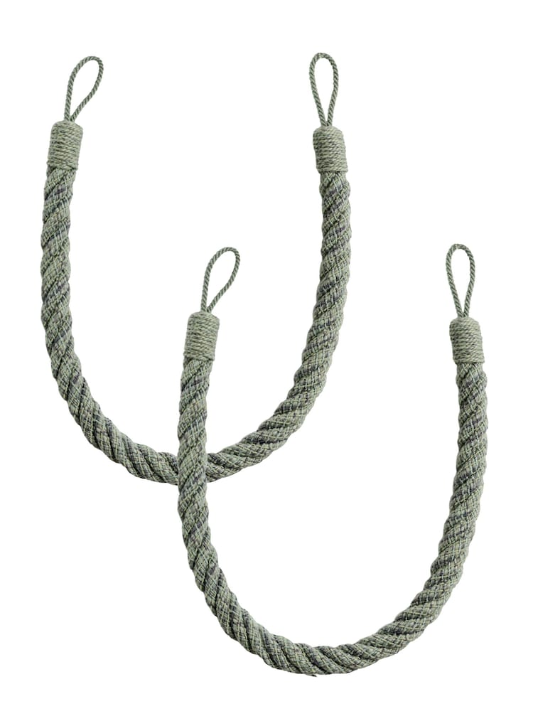Laura Ashley Set of Two Felton Rope Tie Backs - Imagen 3 de 3 Laura Ashley Set of Two Felton Rope Tie Backs - Imagen 3 de 3