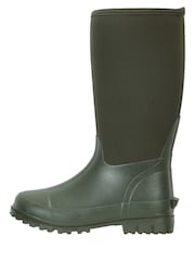 Mountain Warehouse Green Mucker Womens Water Resistant Neoprene Long Boots - Image 2 of 6