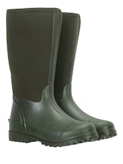Mountain Warehouse Green Mucker Womens Water Resistant Neoprene Long Boots - Image 3 of 6