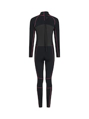 Mountain Warehouse Black Dwarka Womens 4/3mm Wetsuit - Image 4 of 7