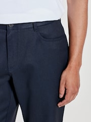Navy Blue Smart Jean Style Trousers - Image 5 of 10