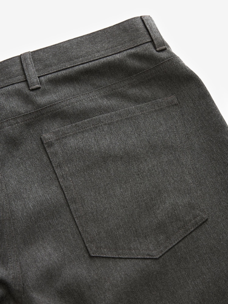 Grey Smart Jean Style Trousers - Image 8 of 10