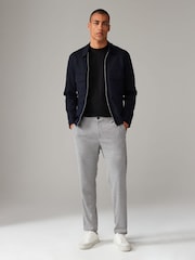 Grey Motionflex Stretch Jersey Joggers - Image 2 of 8