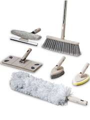 Tower Grey 8 Piece Cleaning Set - Image 2 of 4