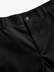 Black Smart Twill Joggers - Image 7 of 9