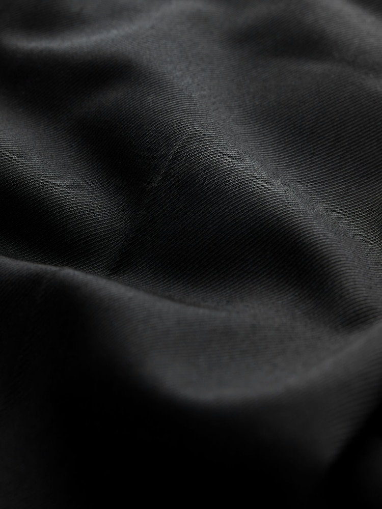 Black Smart Twill Joggers - Image 9 of 9