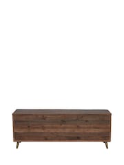 Barker and Stonehouse Brown Modi Blanket Box - Image 2 of 6