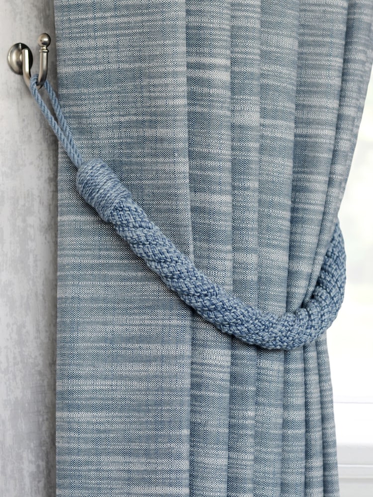 Laura Ashley Set of Two Felton Rope Tie Backs - Imagen 1 de 3 Laura Ashley Set of Two Felton Rope Tie Backs - Imagen 1 de 3