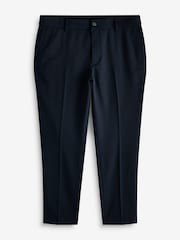 Navy Blue Smart Twill Joggers - Image 5 of 8