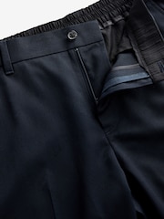 Navy Blue Smart Twill Joggers - Image 7 of 8