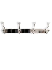 Laura Ashley Chrome Frances 4 Peg Coat Hook Holdbacks - Image 4 of 4