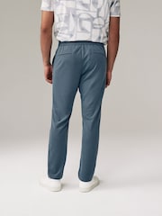 Mid Blue Motionflex Stretch Jersey Joggers - Image 5 of 9
