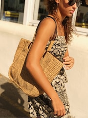 Black/Neutral Printed Co-ord Cami Top - Image 2 of 6