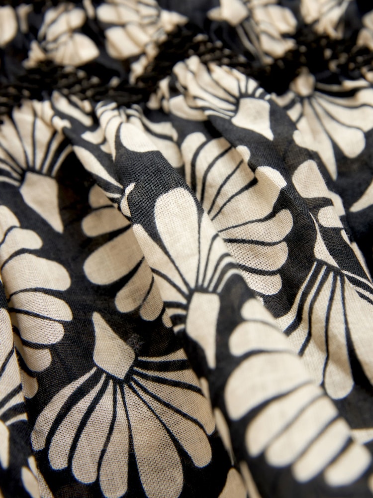 Black/Neutral Printed Co-ord Cami Top - Image 6 of 6