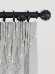Laura Ashley Black Haywood Curtain Pole - Image 1 of 4