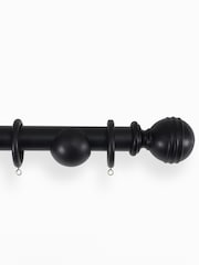 Laura Ashley Black Haywood Curtain Pole - Image 3 of 4