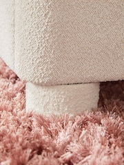 Casual Boucle Natural Oyster Kids Bubble Upholstered Bed - Image 3 of 6