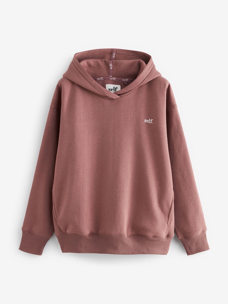 Mauve Purple - self. Hoodie - Image 5 of 8
