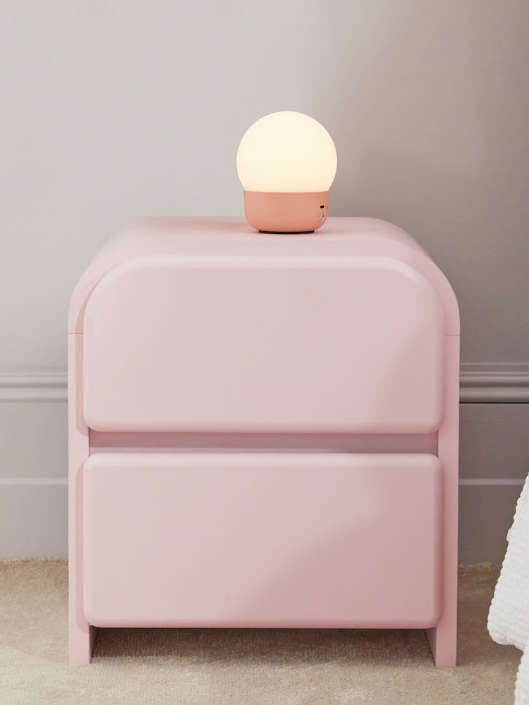 Pink Kids Bubble Bedside Table - Image 2 of 9