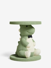 Green Dinosaur Kids Bedside Table - Image 5 of 6