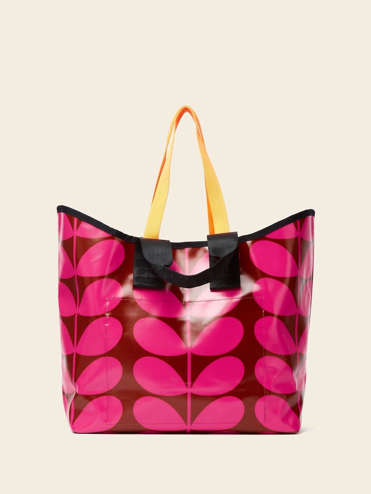 Orla Kiely Large Carryall 100% Cotton Tote Bag - Image 2 of 4