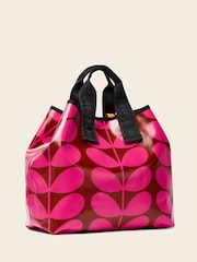 Orla Kiely Large Carryall 100% Cotton Tote Bag - Image 3 of 4
