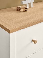 White Malvern Cream Kids Chest of Drawers - Image 4 of 8