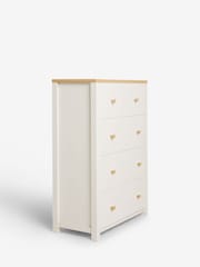 White Malvern Cream Kids Chest of Drawers - Image 6 of 8