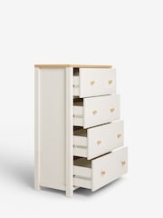 White Malvern Cream Kids Chest of Drawers - Image 7 of 8