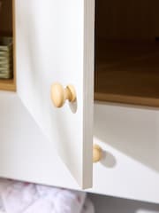 White Malvern Cream Kids Triple Wardrobe - Image 5 of 9