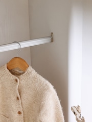 White Malvern Cream Kids Triple Wardrobe - Image 6 of 9