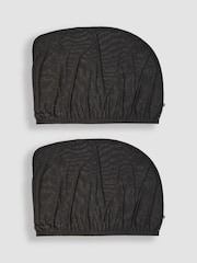JoJo Maman Bébé Black 2-Pack Extra Large Car Sunshades - Image 2 of 2