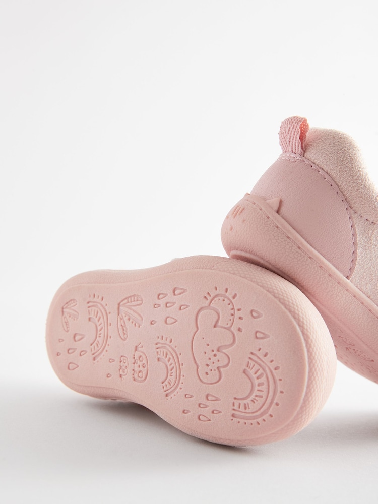 Pink Standard Fit (F) Crawler Trainers - Image 5 of 5