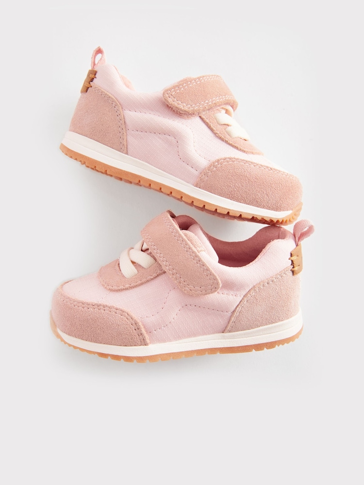 Pink First Walker Trainers - Image 3 of 5