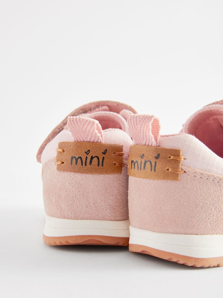 Pink First Walker Trainers - Image 4 of 5