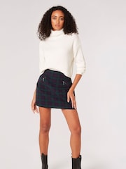 Apricot Blue Tartan Classic Skirt - Image 3 of 4
