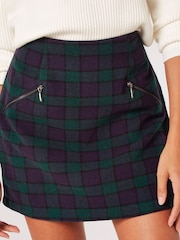 Apricot Blue Tartan Classic Skirt - Image 4 of 4