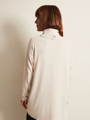 Phase Eight Natural Gwen Eyelet Snuggle Top - Image 2 of 7