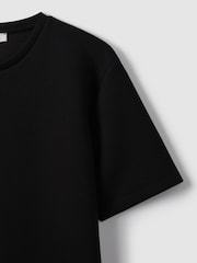 Черный - трикотажная футболка с круглым вырезом Reiss Bradley - Image 6 of 6