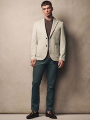 Neutral Motionflex Stretch Textured Jersey Blazer - Image 3 of 8