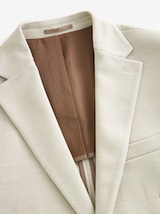 Neutral Motionflex Stretch Textured Jersey Blazer - Image 6 of 8